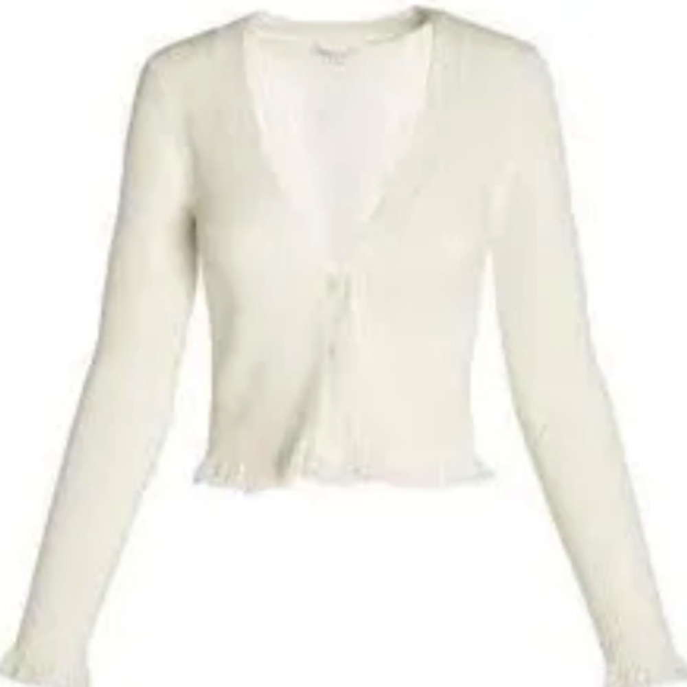 For Love & Lemons Nina Cropped Cardigan